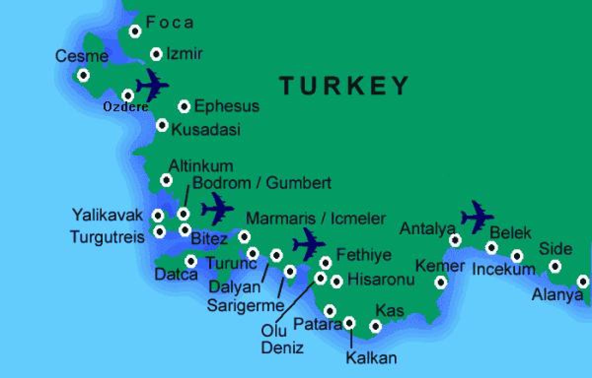 besten Strände in der Türkei anzeigen