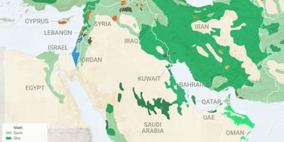 Karte von der Türkei religion